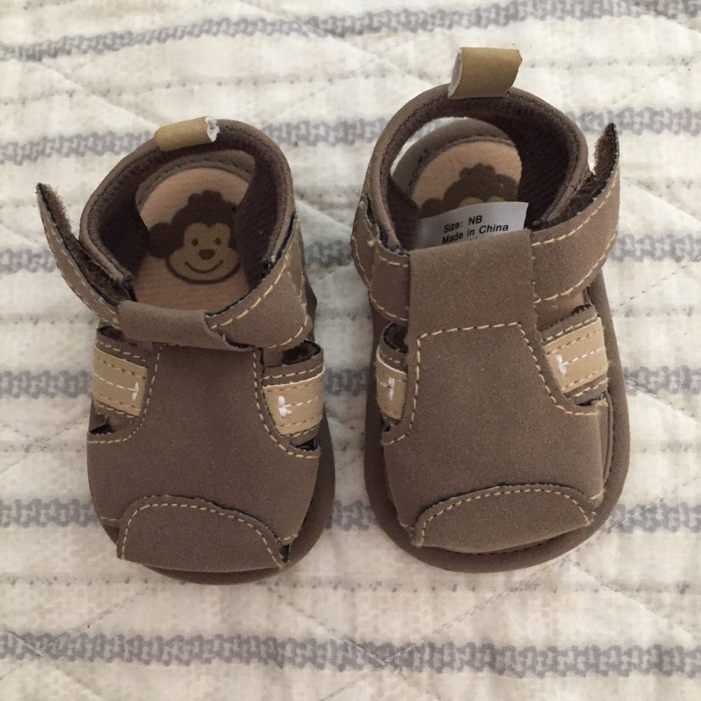faux suede sandals